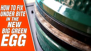 How To Fix An Overbite or Underbite on your Big Green Egg with New Style Bands [upl. by Procora537]