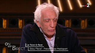 Edwy Plenel est un homme qui tremble  Gérard Darmond interpelle Edwy Plenel dans OEED [upl. by Diraj]