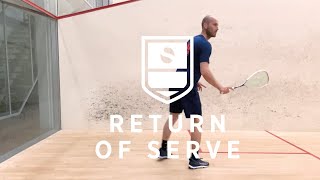 Squash Tips amp Tricks  Return of serve [upl. by Rubina99]