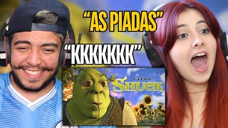 YTPBR SHUEK O OGRÃO SE REVELA 😳 REACT EM CASAL [upl. by Tad]