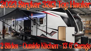 New 2023 Stryker 3313 Toy Hauler by Cruiser RVs at Couchs RV Nation a RV Wholesaler  RV Review Tour [upl. by Burdelle]