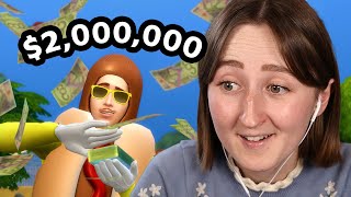 How fast can I earn 2000000 in The Sims [upl. by Mak]