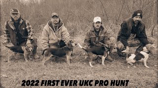 2022 FIRST EVER UKC Pro Hunt  South Harrison Beagle Club  West Milford West Virginia [upl. by Mmada]