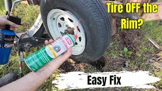 Detailed How to Fix a DeRimmed Tire the Easy Way  How To Reseat a Tire Bead [upl. by Aerdnod167]