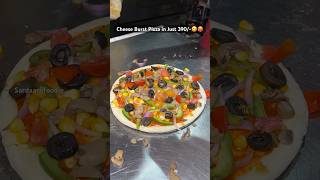 Cheese Burst pizza😋🥵 shortfeed streetfoodindia foodvlog favorite pizza pizzalover pizzatime [upl. by Oihsoy448]