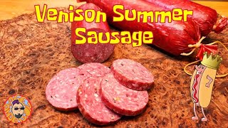 Venison Summer Sausage Start to Finish [upl. by Anhaj]