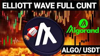 ALGO USDT  Technical Analysis and Elliott Wave Price Prediction  BINANCE FUTURE TRADING  RANGIRI [upl. by Anneirda]