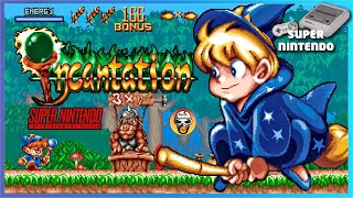 Incantation  Super Nintendo SNES gameplay on Mister FPGA [upl. by Oderfigis381]