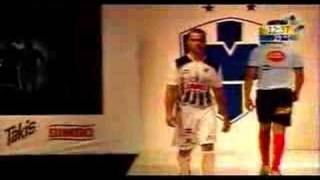 Presentación del Uniforme de los Rayados Del Monterrey [upl. by Ardien409]