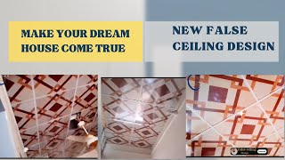 Make Your Dream House Come True  New bedroom false ceiling design  How to install PVC ceiling [upl. by Mossberg]