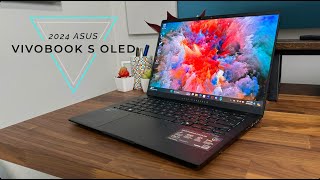 Asus Vivobook S 14 OLED Unboxing 2024 [upl. by Sivlek950]