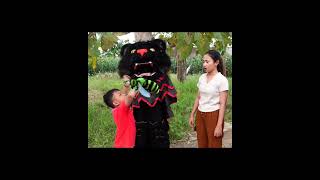 YANG BERGERAK JADI BARONGAN MACAN MERAH [upl. by Lexine198]