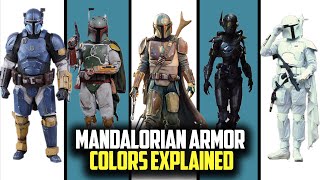 What Each Color Stands for Mandalorian Armour [upl. by Artenek]