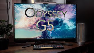 Samsung Odyssey G5 32quot 1440p Gaming Monitor Review Amazing Display With A Dirty Catch [upl. by Gazo]