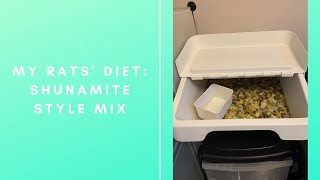 My Rats Diet Shunamite Style Homemade Mix [upl. by Fenton407]