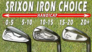 HOW to Choose the RIGHT SRIXON Iron for your HANDICAP [upl. by Geraldina]