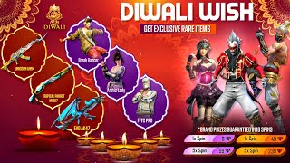 Diwali Wish Event Free Fire  Diwali Event 2024  Free Fire New Event  Ff New Event [upl. by Pardew507]