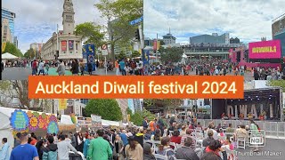 Auckland Diwali festival 2024 New Zealands premier Indian cultural festival Auckland CBD [upl. by Lory599]