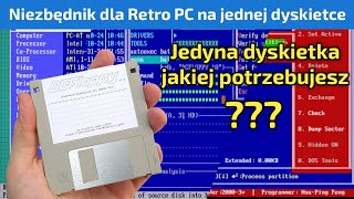 Softwareowy niezbędnik dla Retro PC na jednej dyskietce  DGFloppy [upl. by Auberon]