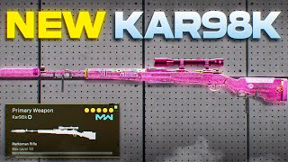 the NEW KAR98K is INSANE in Warzone ONE SHOT [upl. by Scammon]