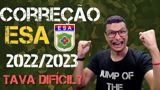 GABARITO ESA 20222023MATEMÁTICA E OUTRAS MATÉRIAS  AO VIVO [upl. by Ozneral]