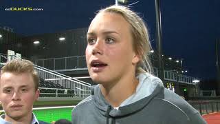 Miranda Elish Post Game Stanford [upl. by Rocher]