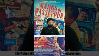 Gangs of Wasseypur 2012 Review Promo  mrnobodyreviews [upl. by Elinet]