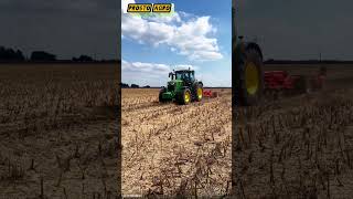 John Deere 6R 250 with a topdown disk driveprostoagro [upl. by Remsen]