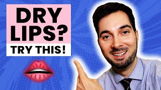 How To Get Rid Of Chapped Dry Lips and Home Remedy [upl. by Kcolttam]