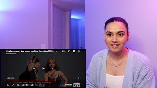 PinkPantheress  Nice to meet you feat Central Cee Official Video REACTION [upl. by Olathe]