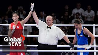 Olympics 2024 2 boxers in gender controversy now in medal contention [upl. by Silas]