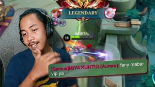 Langsung Diakui Lawan Saking Bermain FANNY BRUTAL 😂  Mobile Legends [upl. by Vinay]