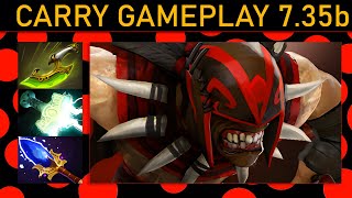 🌟Bloodseeker 25 Kills Carry Gameplay 735b  Dota 2 Top MMR [upl. by Ellary]