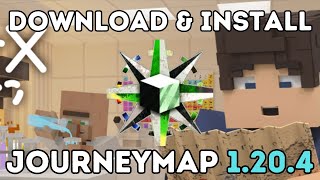 How To Download amp Install JourneyMap In Minecraft 1204 [upl. by Plate]