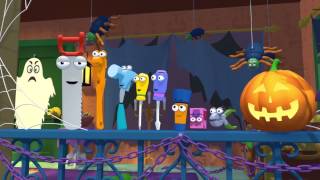 Handy Manny  We Work Together Halloween Song 🎶  Disney Junior UK [upl. by Schulein]