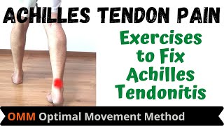 Achilles Tendonitis Treatment  Exercises for Achilles Tendinopathy [upl. by Kcirdnek581]