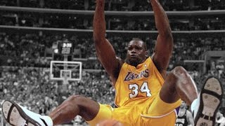 Shaquille ONeal Top 10 Dunks of Career [upl. by Ganley716]