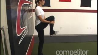 Monday Minute Wall Psoas Hold [upl. by Brad]