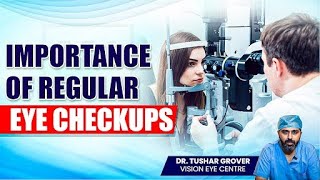 Importance Of Regular Eye Checkups  Tips For Healthy Eyes By Dr Tushar Grover [upl. by Ydnic936]