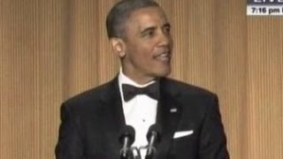 Obama One Liner Jokes At 2013 White House Correspondents Dinner [upl. by Chor]