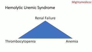 Hemolytic Uremic Syndrome  Triad  HUS  Mightymedicoz [upl. by Llenod]