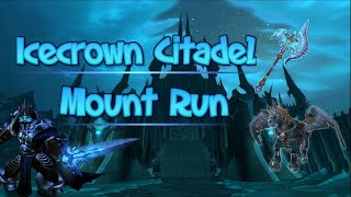 Icecrown Citadel ICC Solo Clear Mount farm  Legendary  Entrance Guide World of Warcraft WOTLK [upl. by Laven385]