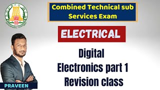 Analog Electronics part 1  Tamil  EEE TNPSC diploma level exams Revision class KTA [upl. by Yl582]