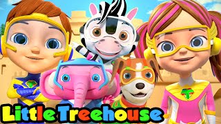 New Finger Family Song  Kids Playtime Songs  Nursery Rhymes amp Baby Songs  Little Treehouse [upl. by Anida]