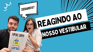 REAGINDO ÀS NOTAS DO NOSSO VESTIBULAR DA UFSC [upl. by Giuditta885]