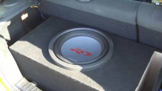 alpine typeR 12quot hifonics brutus 1200 watt amp Aveo5 [upl. by Bensky407]