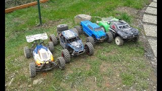 Reely Raptor 6S Arrma Senton V2 usw im Garten DeutschGerman [upl. by Eanel]