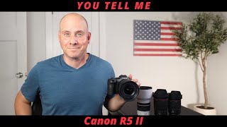 CANON R5 MARK II  WHAT SHOULD I TEST OUT [upl. by Ensoll]