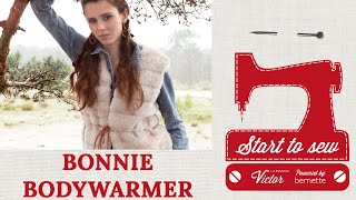 Bonnie Bodywarmer  stap voor stap video [upl. by Manolo]