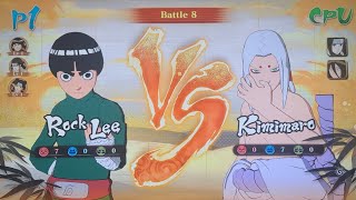 Team Rock Lee Vs Team Kimimaro [upl. by Machute130]